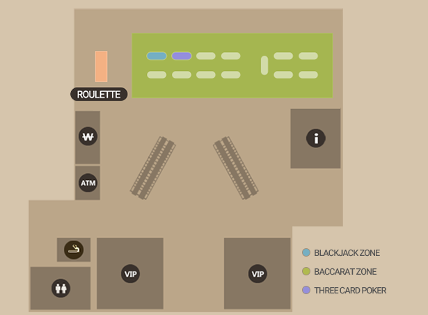 PARADISE CASINO BUSAN FLOOR MAP2 floor