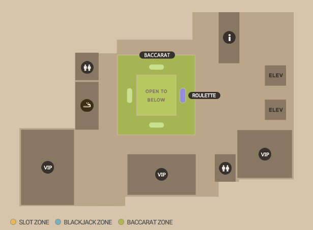 PARADISE CASINO BUSAN FLOOR MAP2 floor